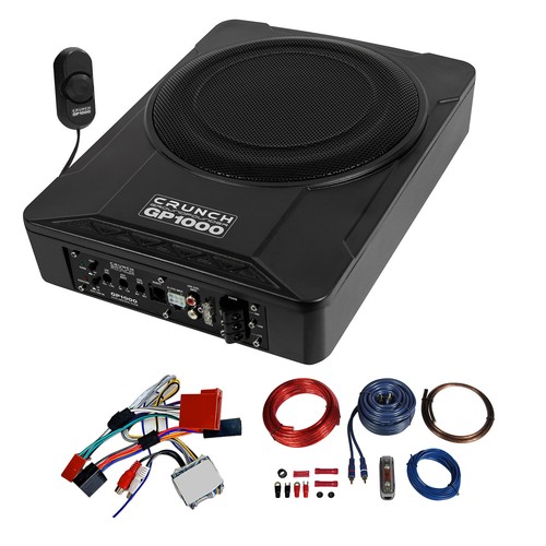 Crunch unterbau subwoofer - subwoofer, set
